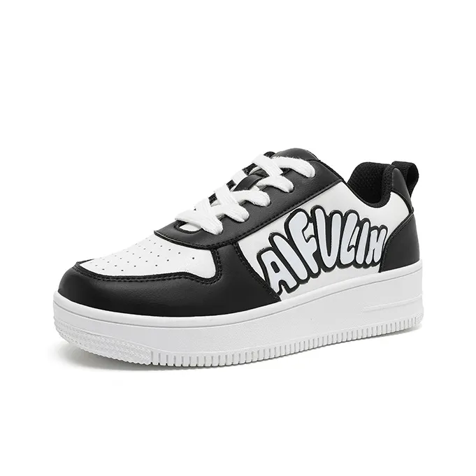 AIFUlIn Evelyn Abrasion Resistant Slip Resistant Low Top Skateboard Shoes Women's-6