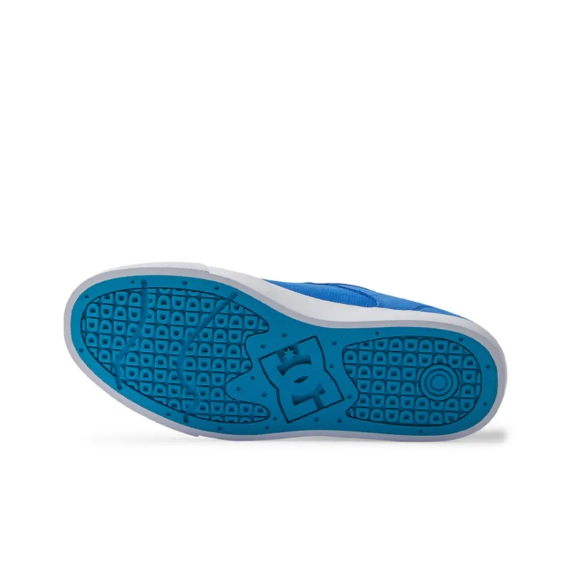 DC Shoes Slip-Resistant Cushioning Wear-Resistant Low-Top Skateboard Shoes Blue-4
