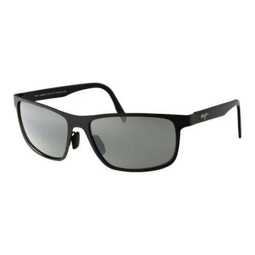 Silber Jim Titanium Irregular Shape sunglasses EYEWEAR Men's Black