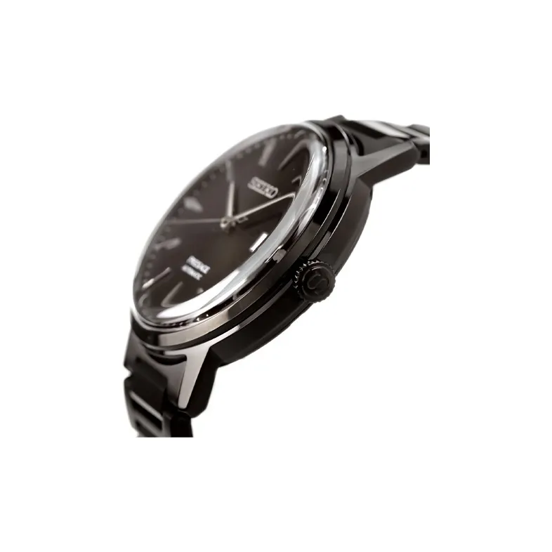 SEIKO Presage Series Mechanical Movement Stainless Steel Strap Watch Men's Watches Green Dial SRPJ15J1-1