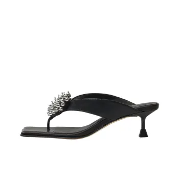 MIISTA Flip Flops Women's Black