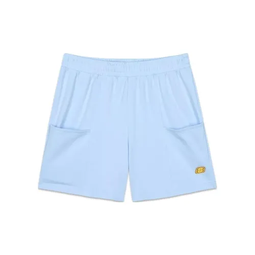 Skechers Colorful Casual Shorts Women's Sky Blue/0147