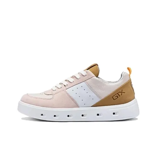 Ecco Low Top Skateboard Shoes Women's Nude Pink