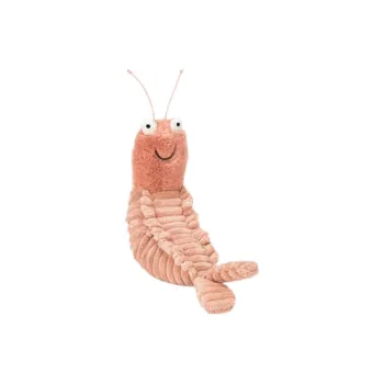 JELLYCAT Ocean Series Pipi Shrimp Dolls Plush Doll 22cm Height