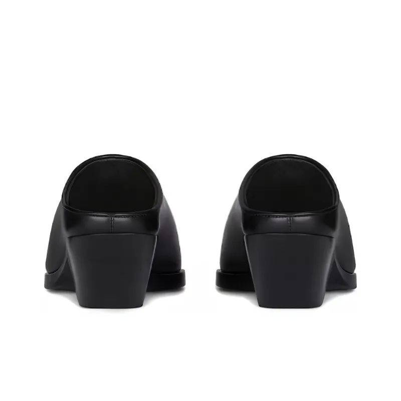 Givenchy Rubber Sole Slip Resistant Closed Toe Slippers Women's Black-4