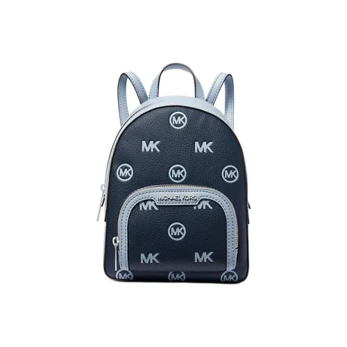 MICHAEL KORS Jaycee Polyurethane Crossbody Backpack Extra Small Women's Marine Blue