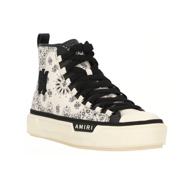 AMIRI Court High 'Bandana - White'-2