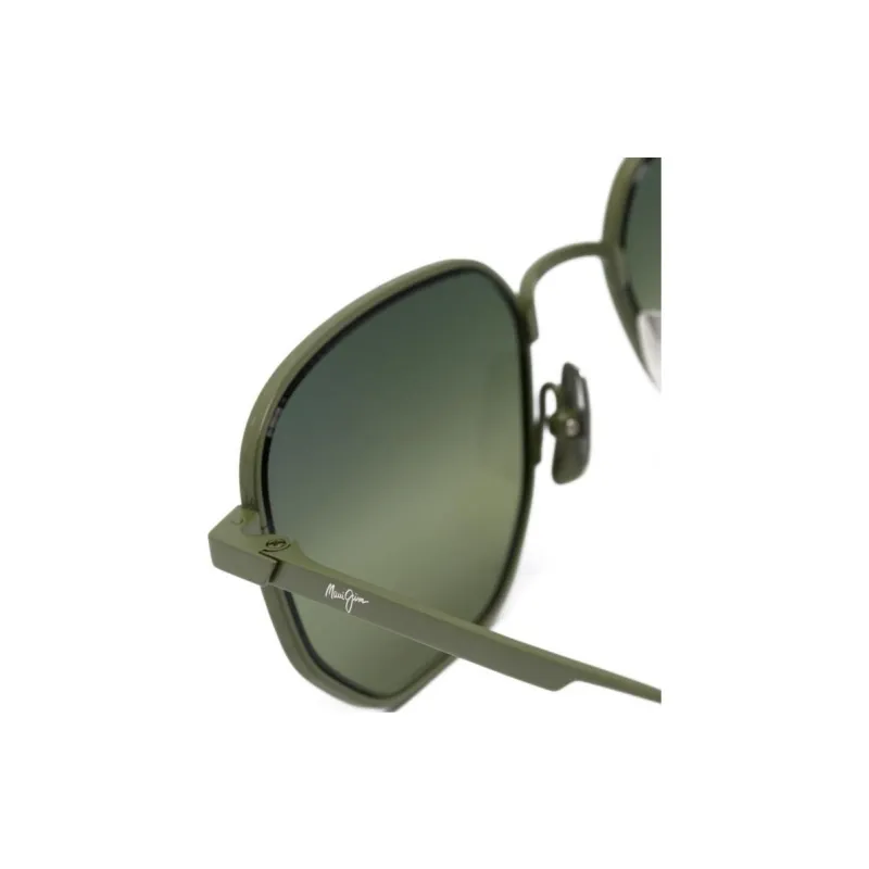 Maui Jim Lewalani Geometric frame Sunglasses-2