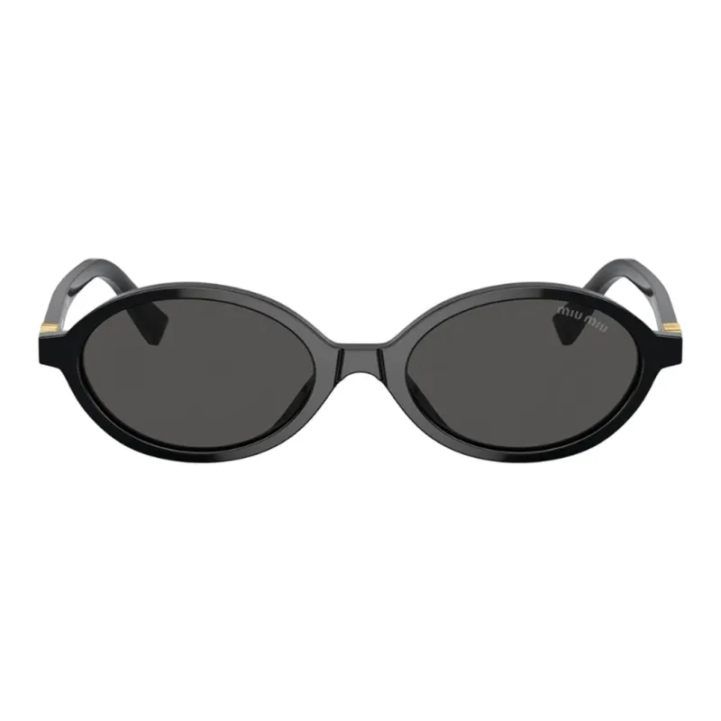 MIU MIU Oval Frame Sunglasses-1