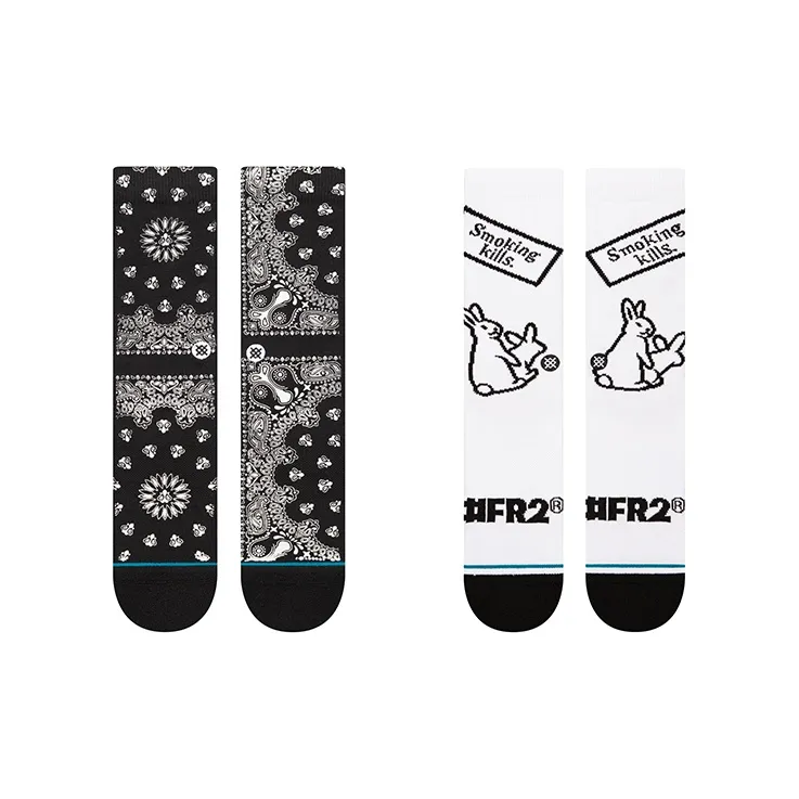 Stance x FR2 Mid Calf Socks Unisex Multi double Loading-3