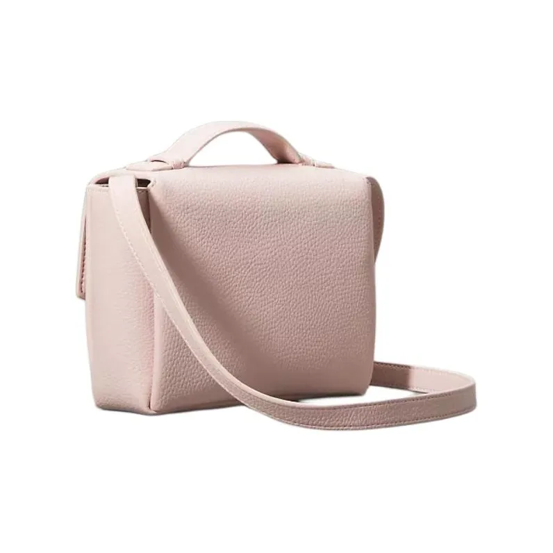 CK/Calvin Klein Polyurethane Handbag Shoulder Bag Crossbody Bag Women's Light Shell Pink-2
