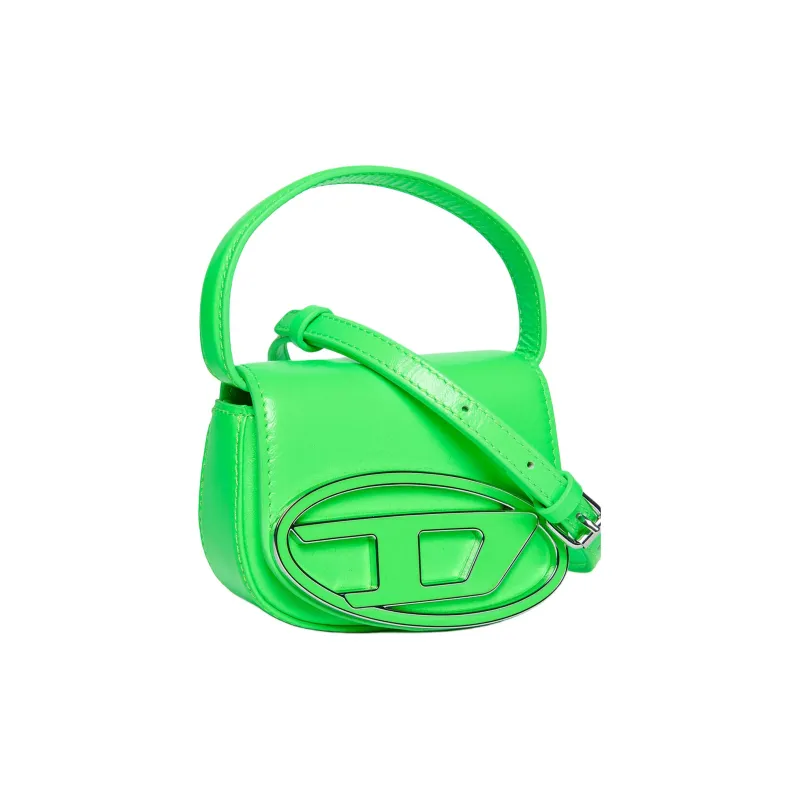 DIESEL 1DR Xs Logo Plaque Tote Bag-3