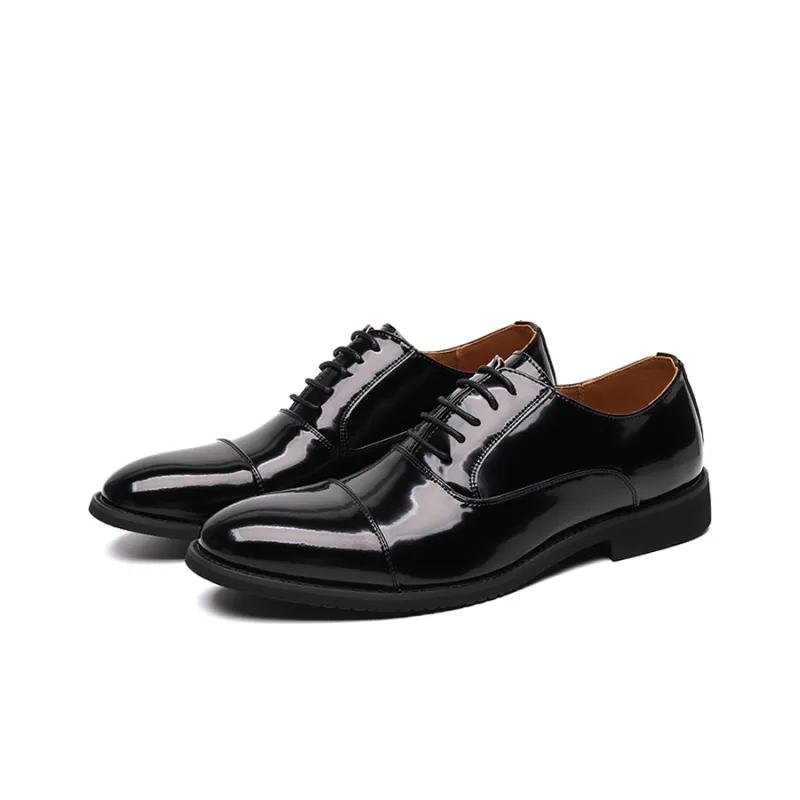 Lady's House Dress Shoes Men's Black-2