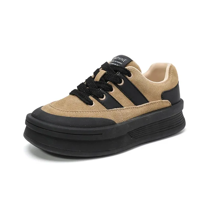 DAPHNE Abrasion Resistant Slip Resistant Low Top Skateboard Shoes 4cm Women's-14