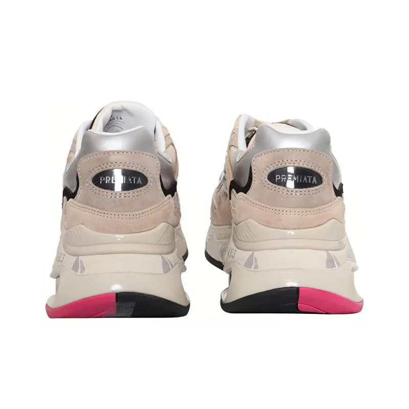 PREMIATA Low Top Casual Shoes Women's Beige-3