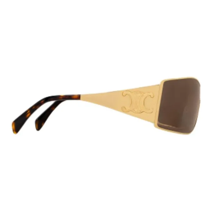 CELINE Triomphe Metal Racer Sunglasses In Metal-2