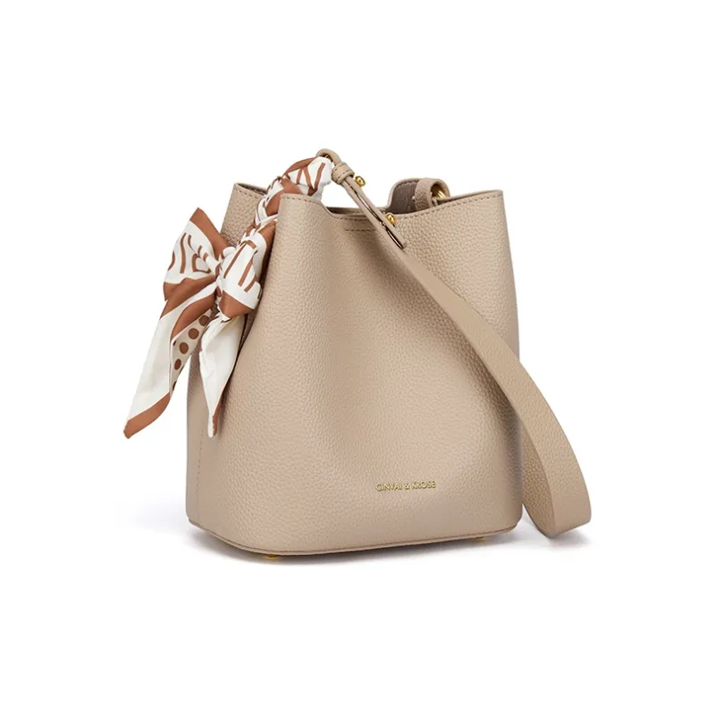Simvay Clos Cow Leather Bucket Bags Shoulder Bags Regular Women's-1
