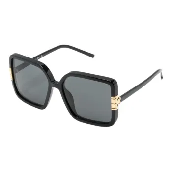 TORY BURCH Acetate Square Sunglasses Women's Black