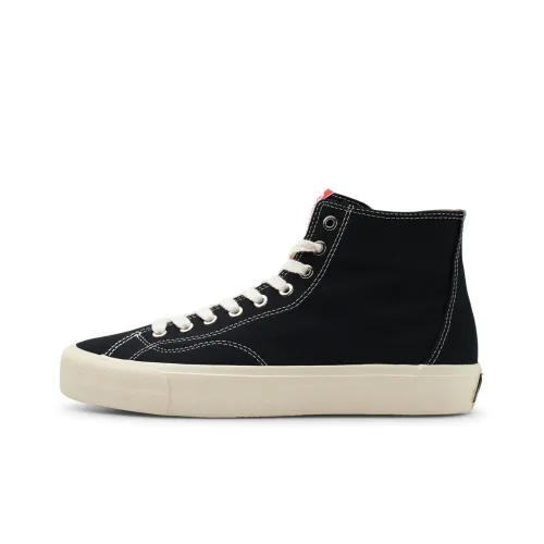 Last Resort AB Canvas Shoes Unisex High-Top Black