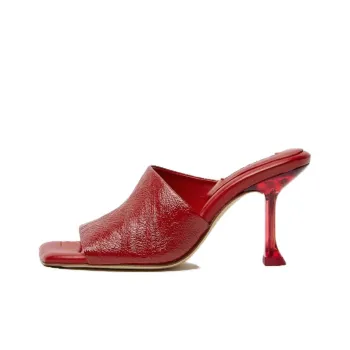 MIISTA Slide Slippers Women's Red