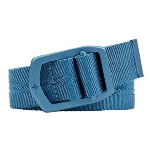 STONE ISLAND Sign Design Belt Unisex Blue