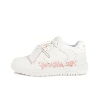 OFF WHITE Out Of Office Low For Walking White Pink Women's