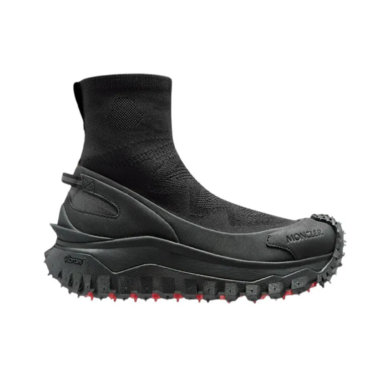 Moncler Trailgrip Round Toe High Top Sneakers-1