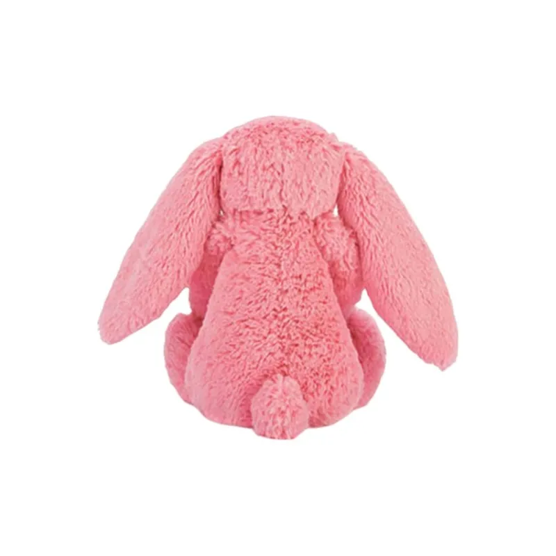JELLYCAT Bunny Collection Shy Coral Red Dolls Plush Doll 31cm High-1