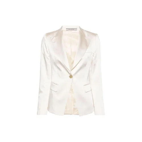 Tagliatore Satin Single-breasted Blazer