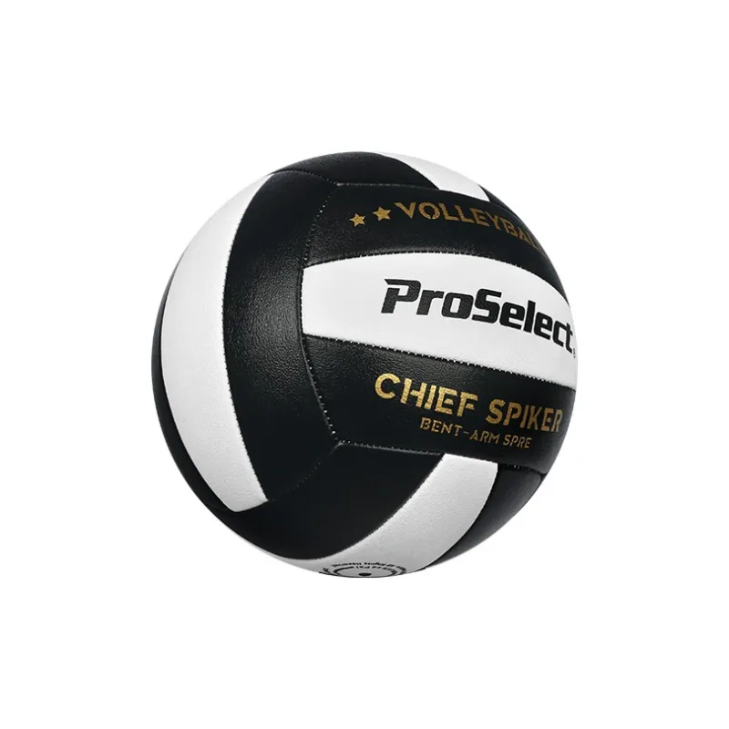 ProSelect PU Size 5 Ball Volleyball Unisex Black White-2