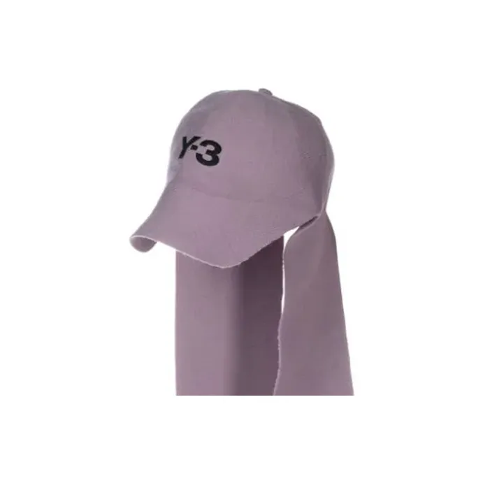 Y 3 Wool Polyamide Hats & Caps Men's Purple-2