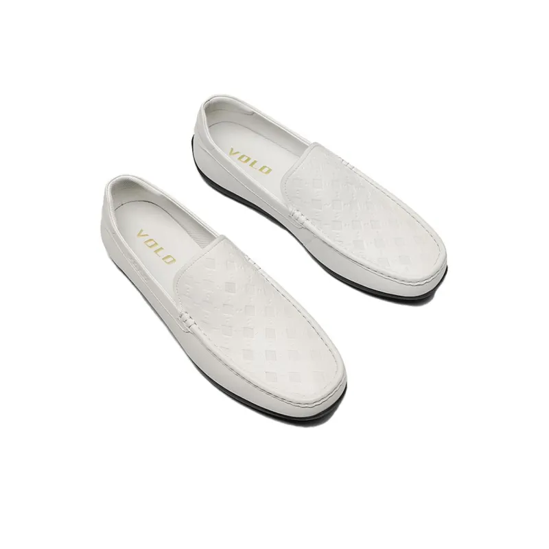 VOLO Casual Shoes Beanie Shoes Men's White-2
