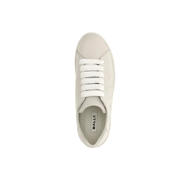 BALLY Reka Logo-embossed Leather Sneakers-4