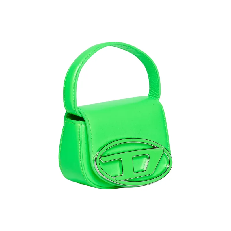DIESEL 1DR Xs Logo Plaque Tote Bag-1
