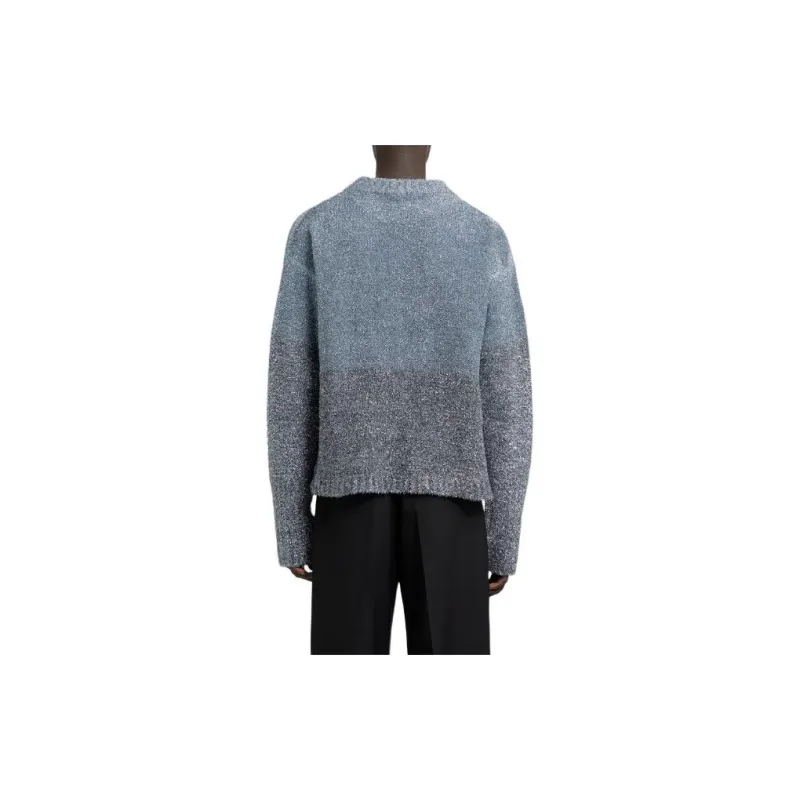 ERL Glitter Skull Intarsia Pullover-2