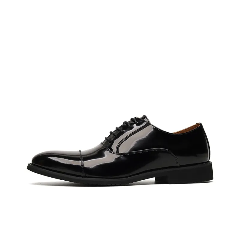 Lady's House Dress Shoes Men's Black-0