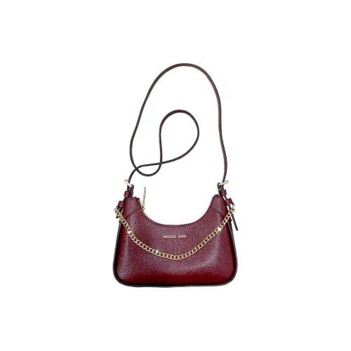 MICHAEL KORS Wilma Leather Crossbody Bags Shoulder Bags Women's Deep Cherry