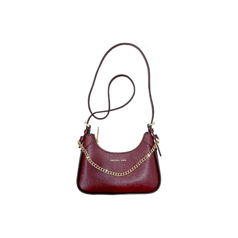 MICHAEL KORS Wilma Leather Crossbody Bags Shoulder Bags Women's Deep Cherry-0