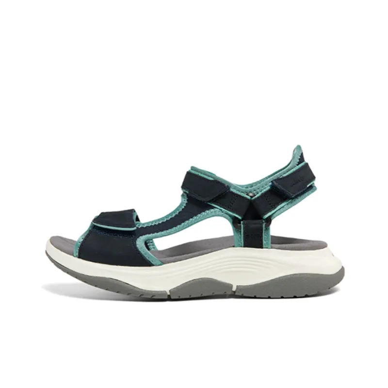 Clarks Stylish Sandals Women's Navy-0