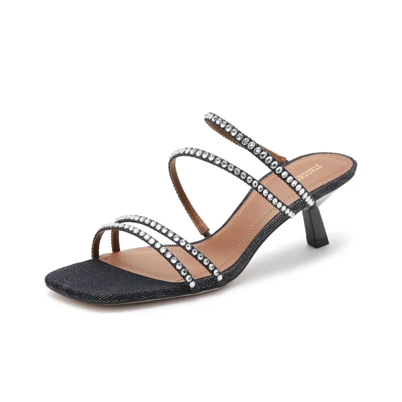 Staccato Star Dance Fairy Shoes Roman Sandals 5.5cm Women's-1