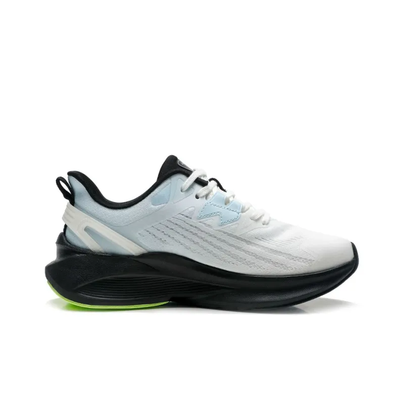 Anta Stinger 5 Abrasion Resistant Breathable Low Top Marathon Running Shoes Men's White Blue-1