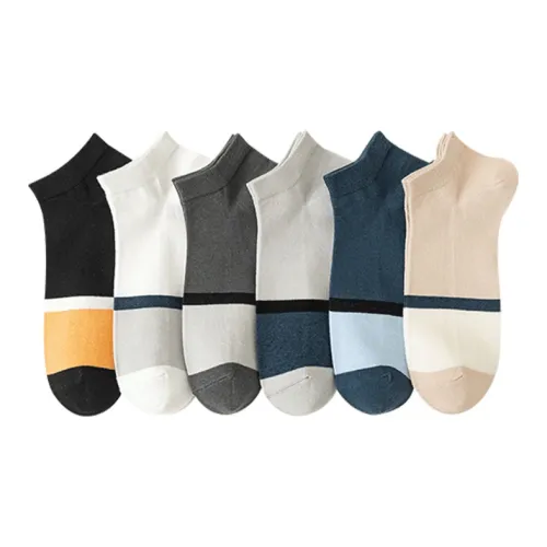 MIIOW No Show Socks Men's 6 Pack