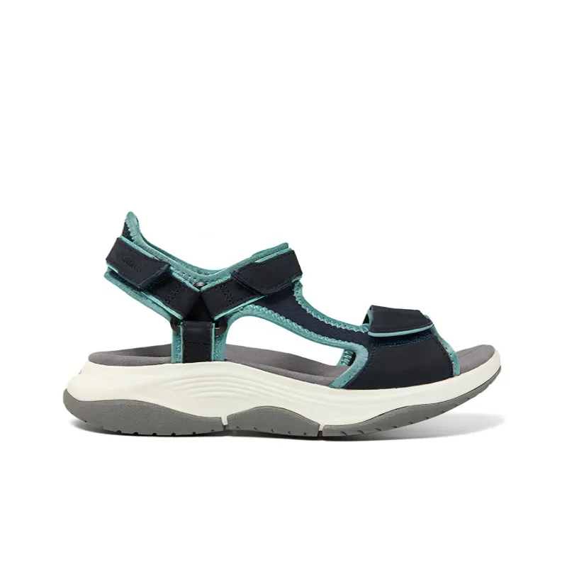 Clarks Stylish Sandals Women's Navy-1