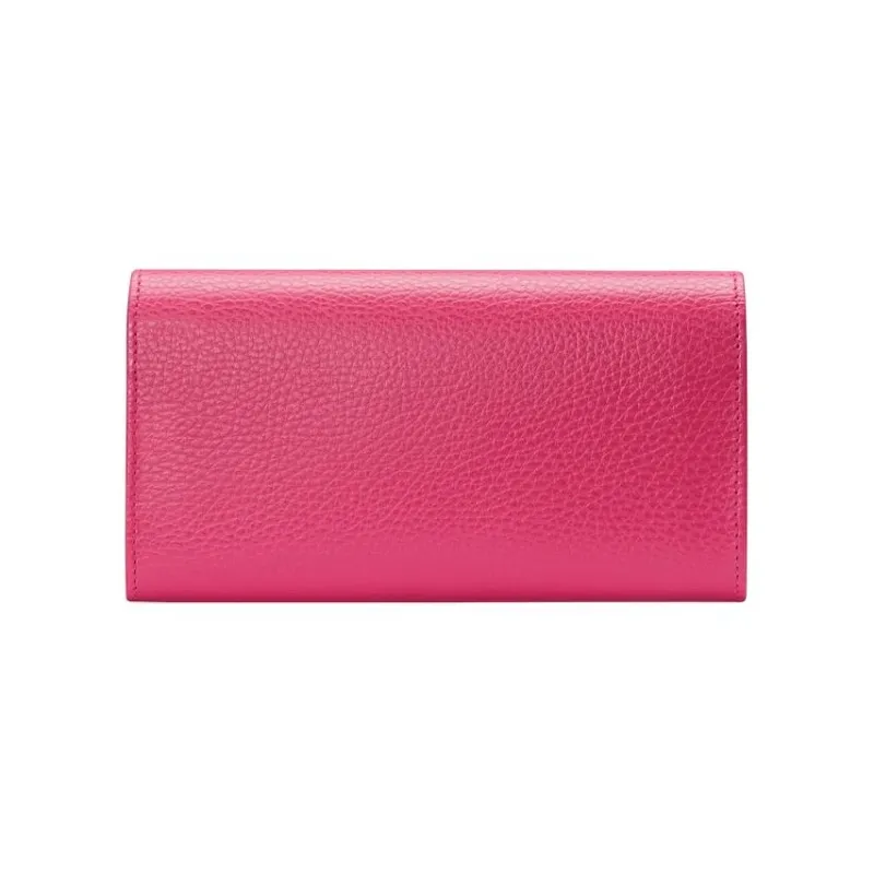 GUCCI GG Marmont Leather Wallet Women's Fuchsia-3