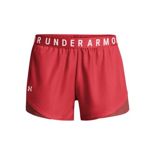 Under Armour Play Up 3.0 Casual Shorts Women's Red To The Sun