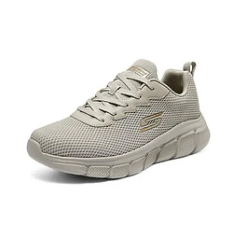 Skechers Cushioning Wear Resistant Low Top Casual Running Shoes Men's Taupe-2
