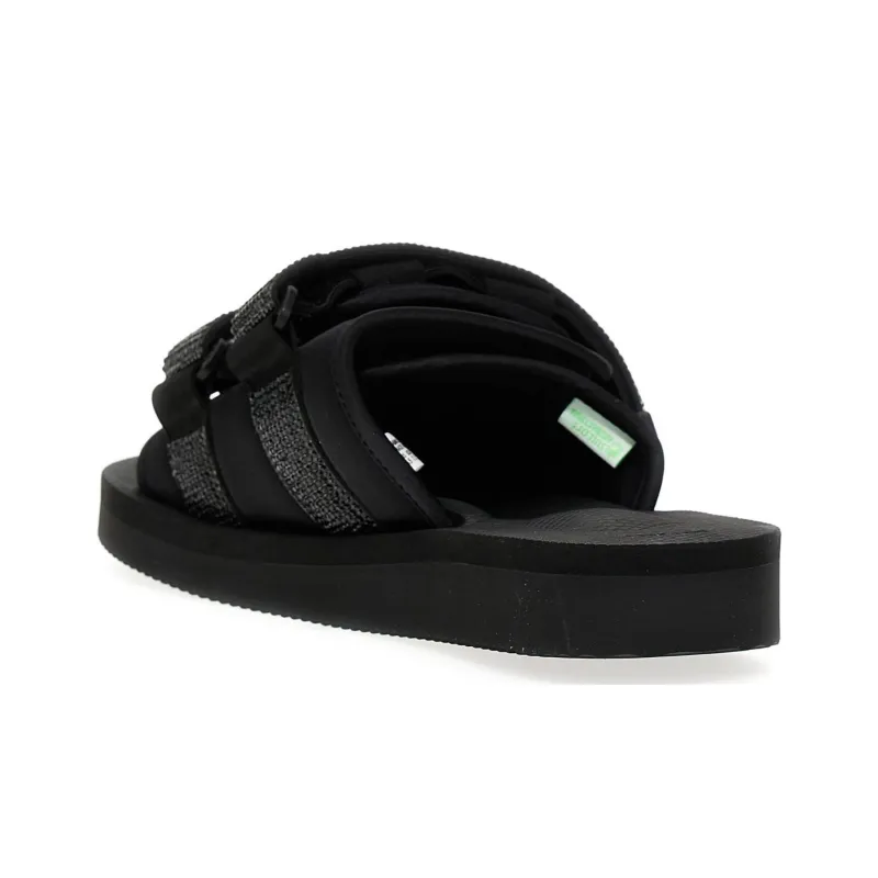 Blumarine Logo patch Touch strap Slides-2