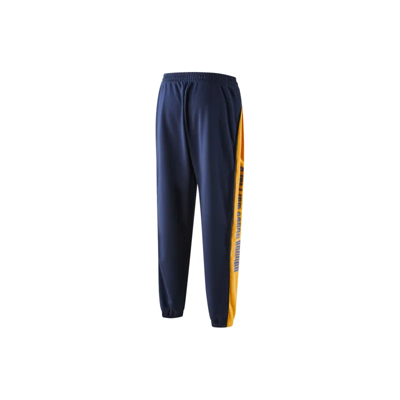 NBA Knitted Sweatpants Men's Navy Blue-1