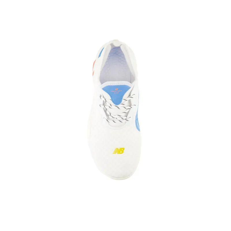 New Balance NB Fresh Foam Rcvry V3 Cushioning Wear Resistant Low Top Casual Running Shoes Unisex White Blue Orange-3
