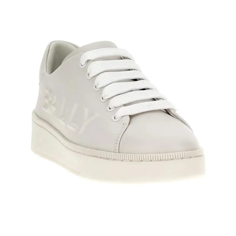 BALLY Reka Logo-embossed Leather Sneakers-2